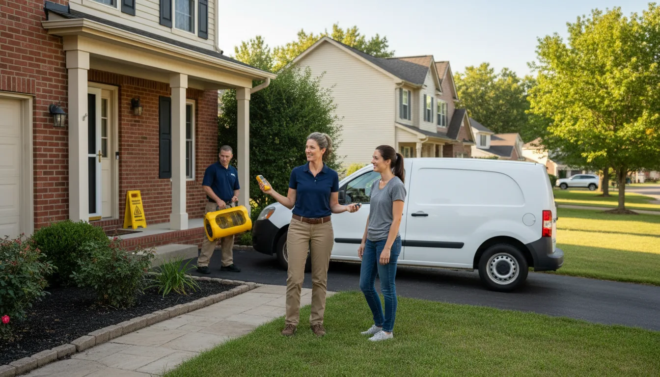 Water restoration image for Home Water Damage Repair in Dyess, AR